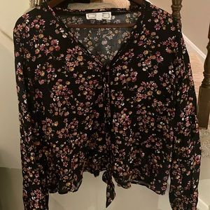 Floral blouse by hippie rose